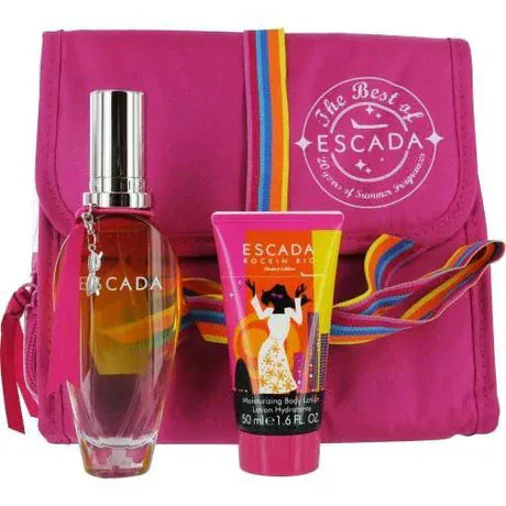 Escada Rock In Rio Limited Edition Perfume For Women Eau De Toilette 3.3 Oz / Gift Set 1.6 Oz Edt