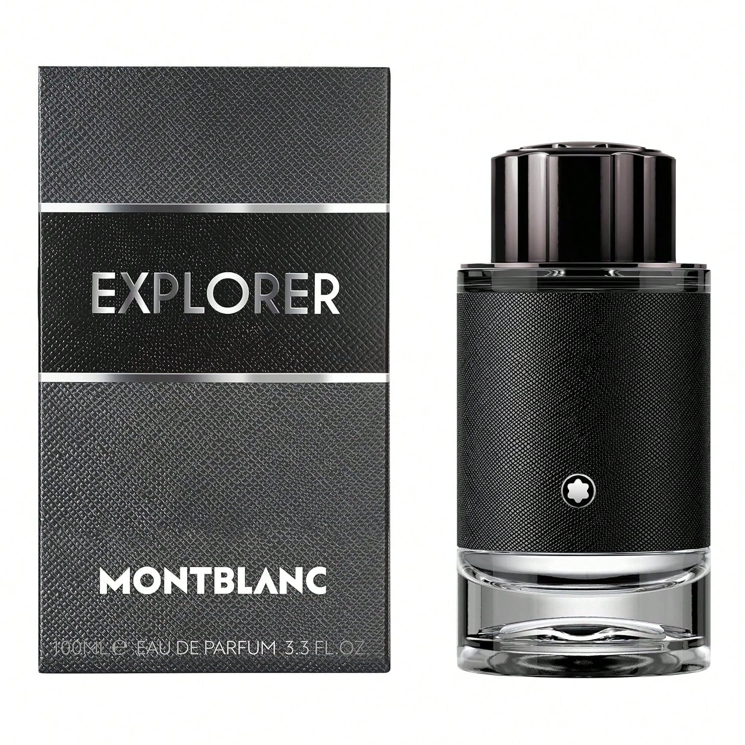 Montblanc Explorer Eau de Parfum - Men's Fragrance - Woody Leathery Aromatic - With notes of Bergamot, Vetiver & Patchouli - 100ml 3.3floz