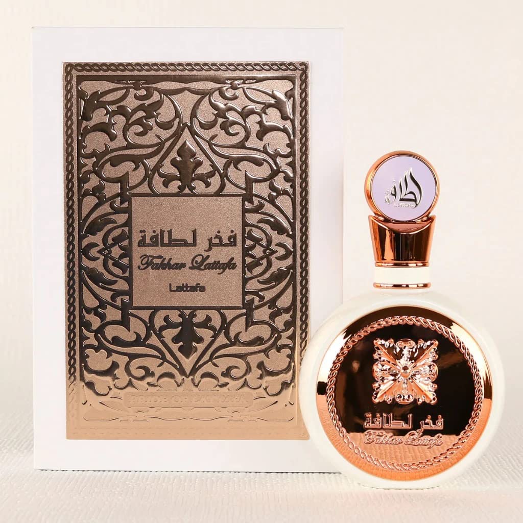 Lattafa Fakhar Eau de Parfum Long-Lasting Fragrance for Women - Floral, Fruity Fresh, Sweet - 3.40 Ounce / 100 ml