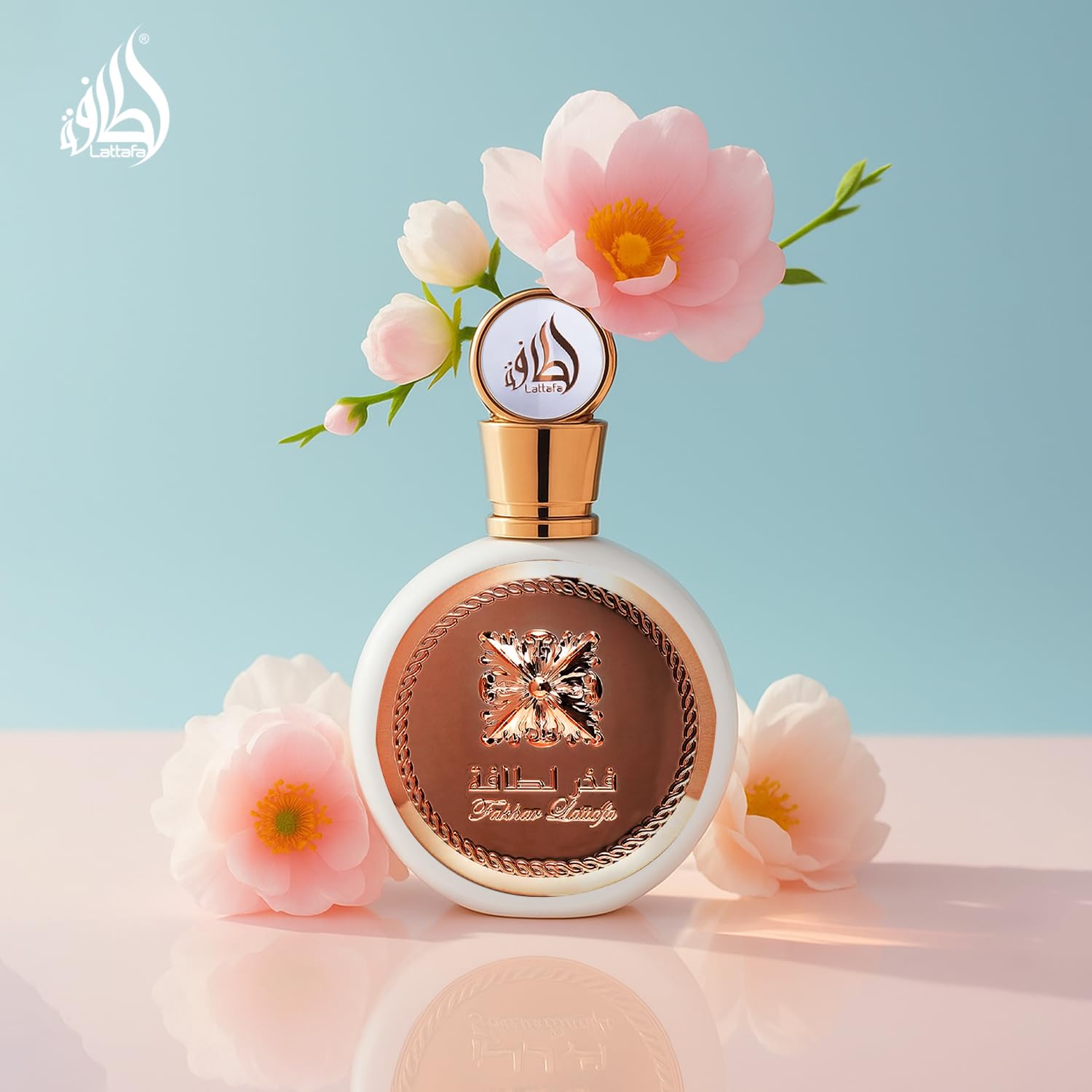 Lattafa Fakhar Eau de Parfum Long-Lasting Fragrance for Women - Floral, Fruity Fresh, Sweet - 3.40 Ounce / 100 ml