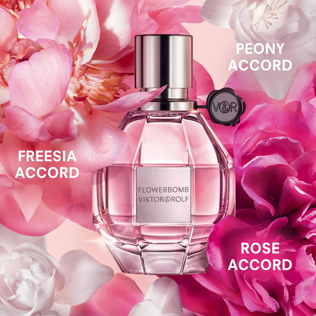 Viktor&Rolf Flowerbomb Eau de Parfum with Vanilla & Jasmine - 100ml/3.4fl.oz