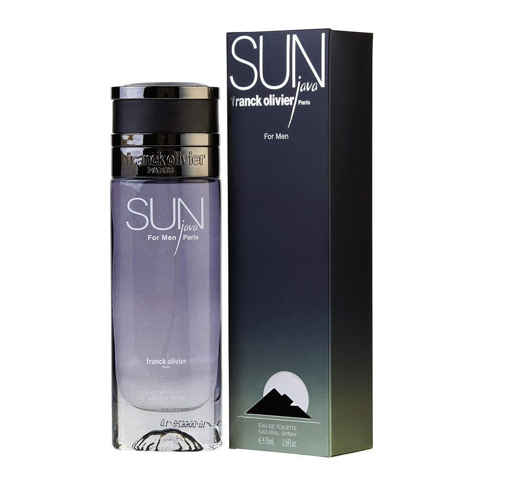 Franck Olivier Sun Java for Men Men’s Perfume/Cologne For Men Eau de Toilette 2.5 oz Edt