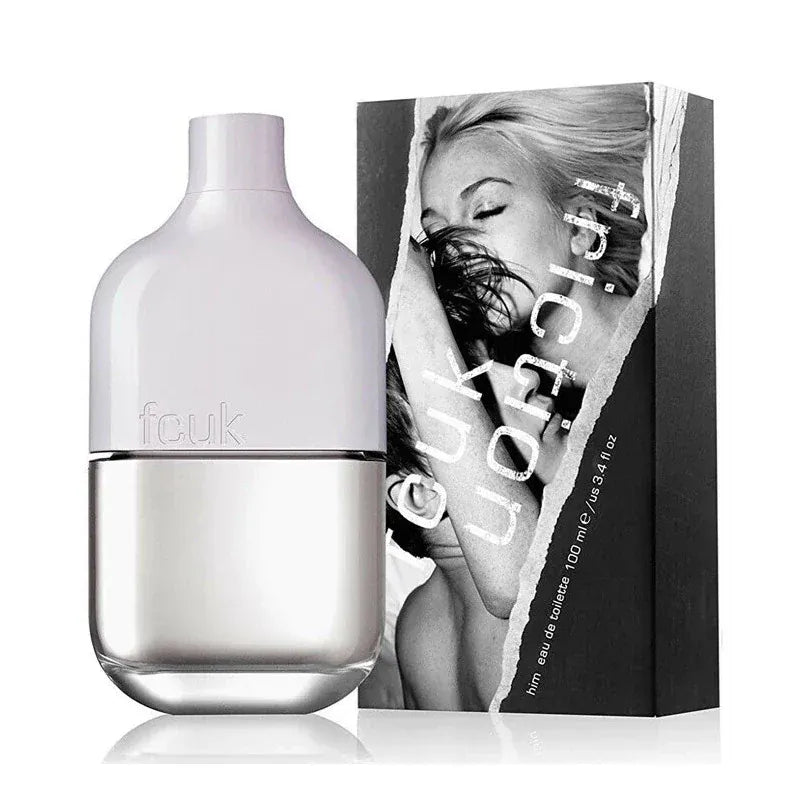 French Connection Fcuk Friction For Men/Cologne For Men Eau de Toilette 3.4 Oz Edt
