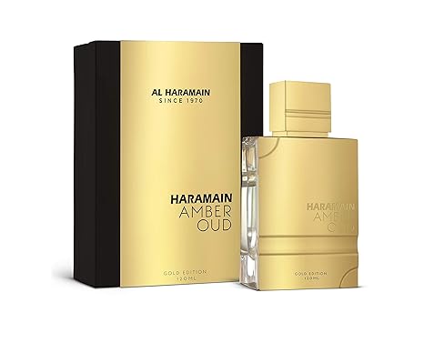 Al Haramain Amber Oud Gold Edition - Arabian Perfume for Women and Men Unisex - Long Lasting Amber - 2 oz/4 oz