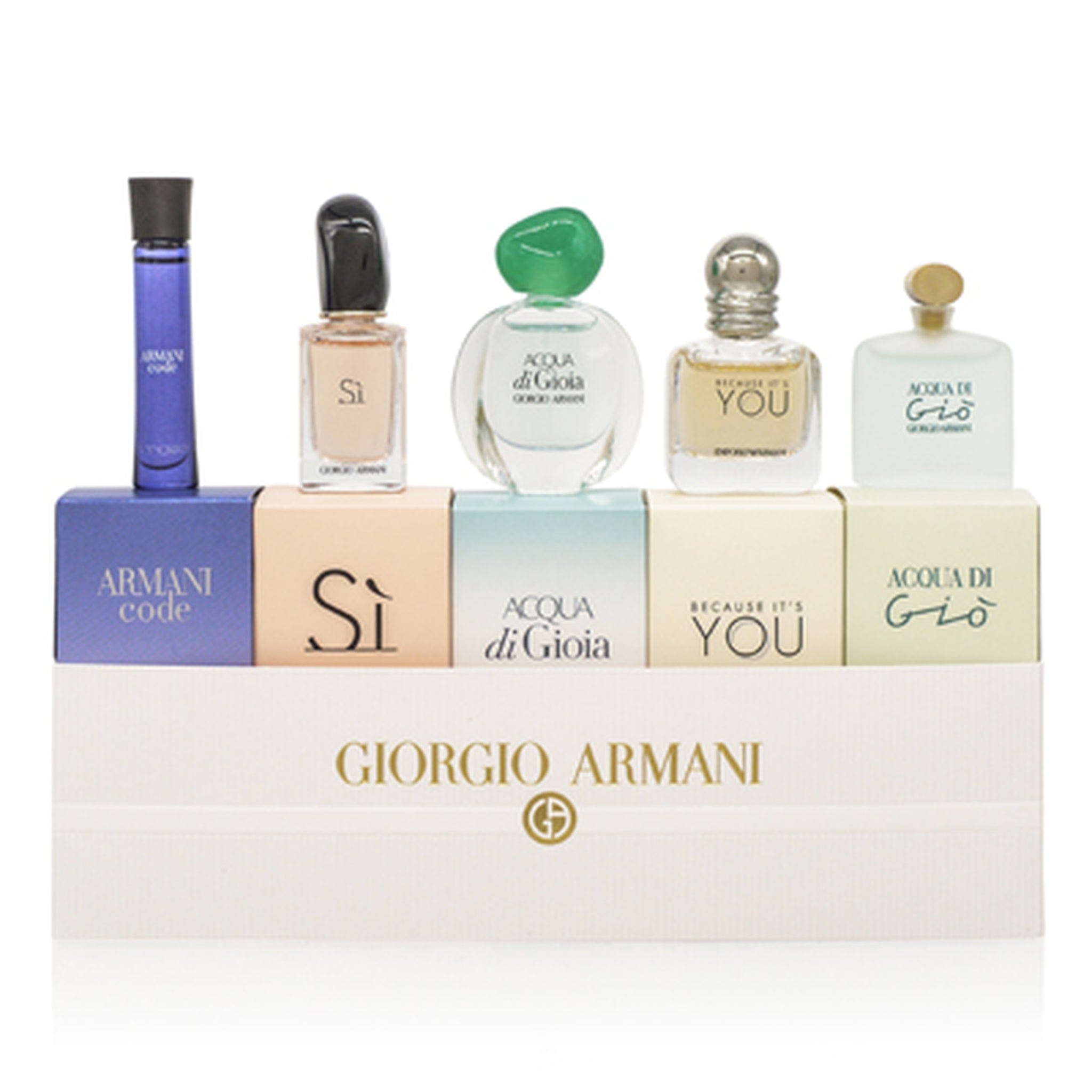 Giorgio Armani Gift Set Miniature 5x0.24 oz
