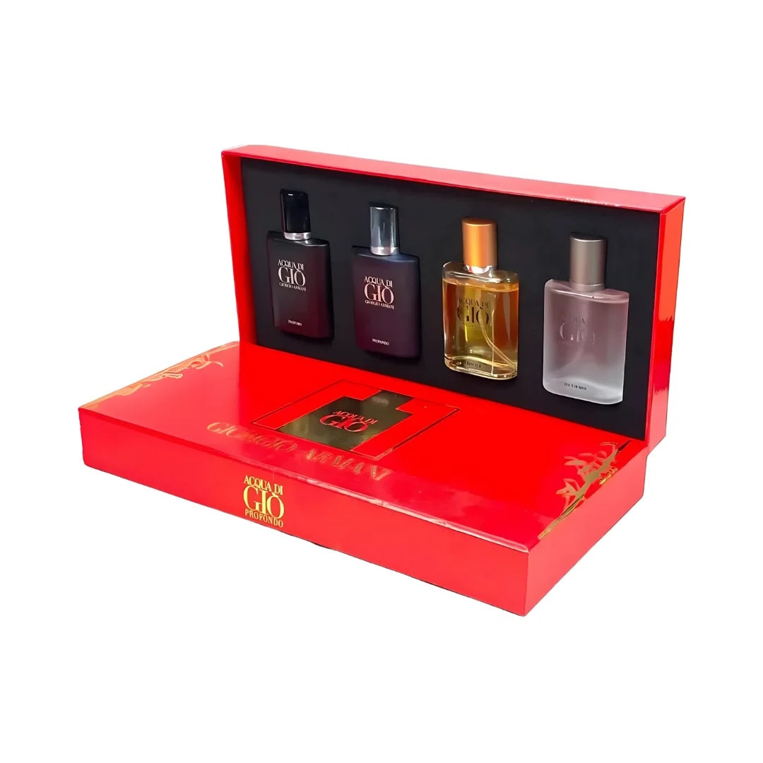 Giorgio Armani Acqua Di Gio 4x 30ml parfume Set