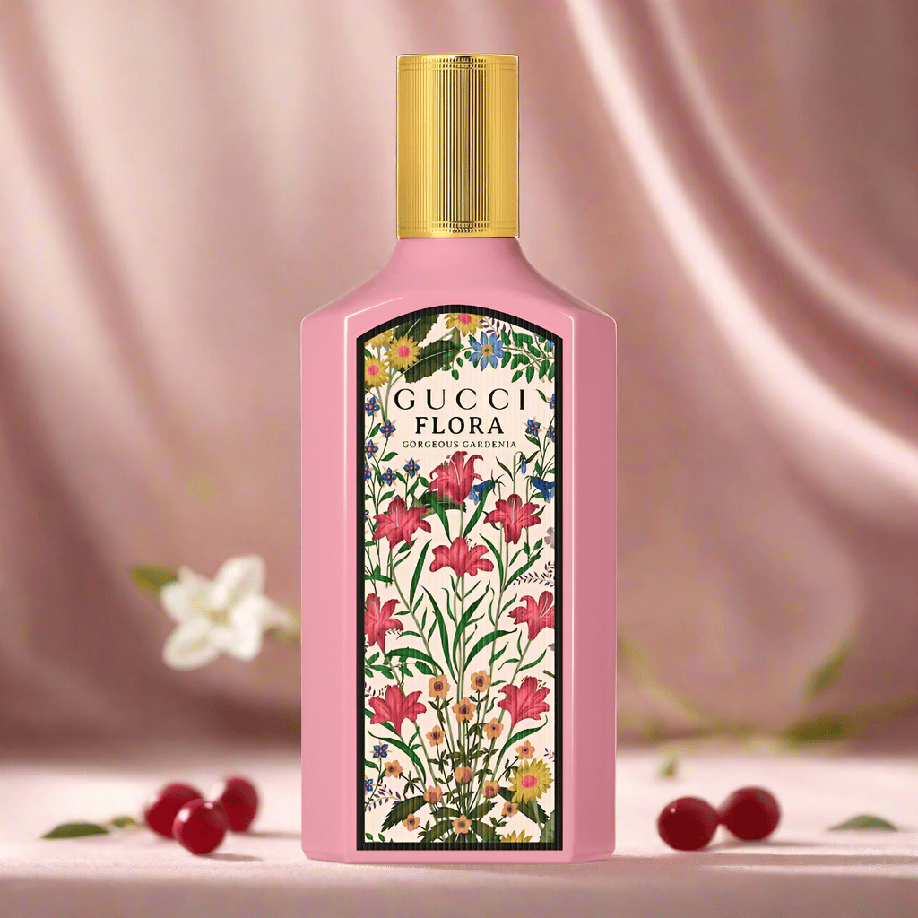 Gucci Flora Gorgeous Gardenia Perfume For Women Eau De Parfum 1.6 oz / 3.3 oz / Gift Set 3.3 oz Edp