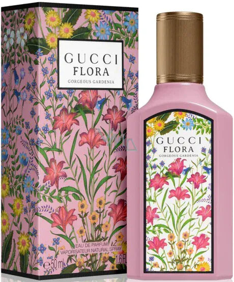 Gucci Flora Gorgeous Gardenia Perfume For Women Eau De Parfum 1.6 oz / 3.3 oz / Gift Set 3.3 oz Edp