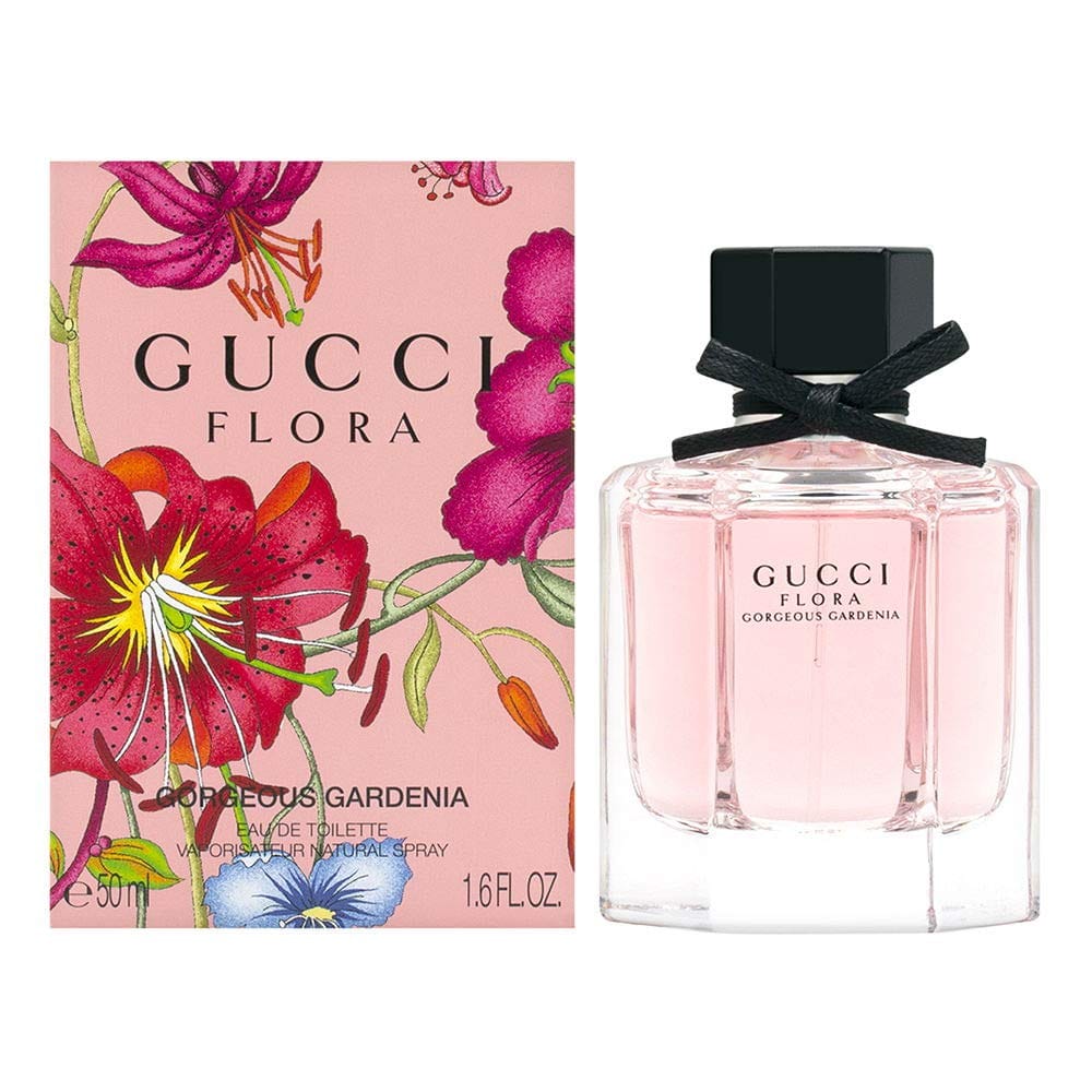 Gucci Flora Gorgeous Gardenia Perfume For Women Eau De Toilette Spray  1.6 oz / 3.3 oz