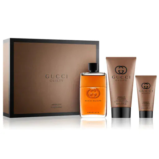 Gucci Guilty Absolute Men’s Perfume/Cologne For Men Eau de Toilette 1.7 oz / 3.0 oz / Gift Set 3.0 oz Edt