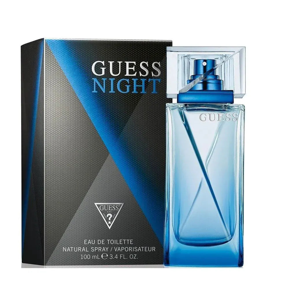 Guess Night Men’s Perfume/Cologne For Men Eau de Toilette 3.4 oz / Gift Set 3.4 oz Edt