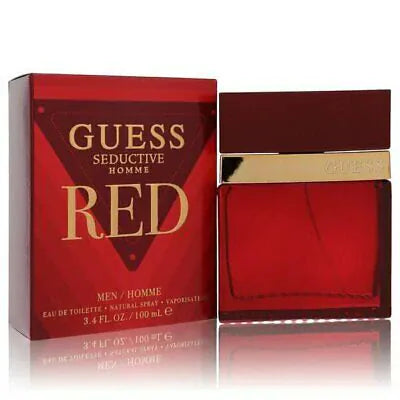 Guess Seductive Red Homme For Men/Cologne For Men Eau de Toilette 3.4 Oz / Gift Set 3.4 Oz Edt