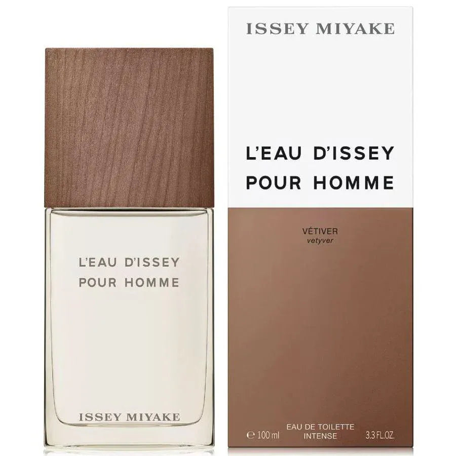 Issey MiyakeL’Eau d’Issey pour Homme Vetiver Men’s Perfume/Cologne For Men Eau de Toilette Intense 1.7 oz / 3.3 oz Edt