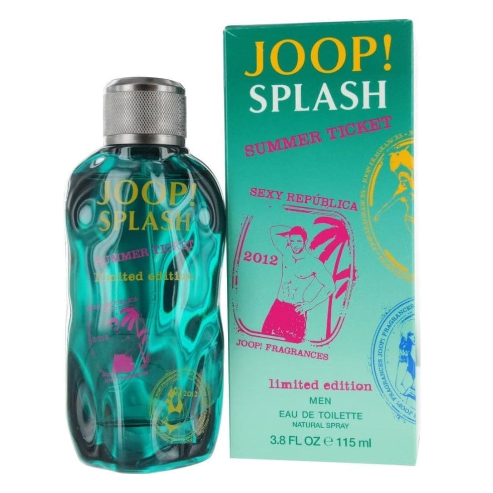 Joop! Splash Summer Ticket Men’s Perfume/Cologne For Men Eau de Toilette 4.2 oz Edt