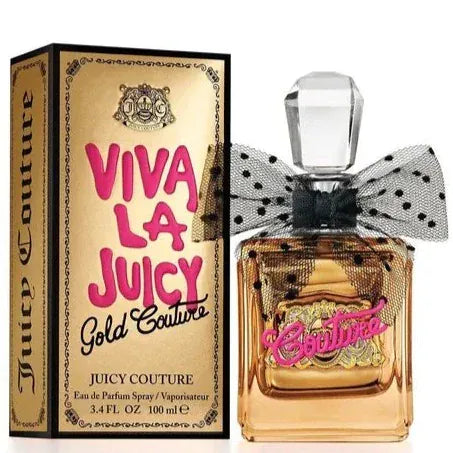 Juicy Couture Viva la Juicy Gold Couture Perfume For Women/Cologne for Women Eau de Parfum 3.4 Oz Edp
