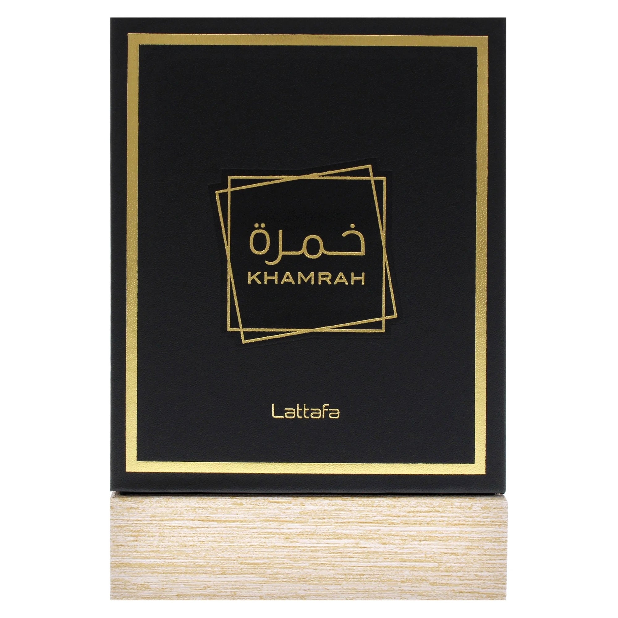 Lattafa Khamrah Eau De Parfum  - Long-Lasting Arabic Perfume for Men & Women -Spicy, Sweet & Woody Scent -100ml/3.4 Fl Oz