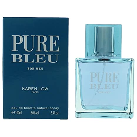 Karen Low  Pure Bleu For Men Eau De Toilette