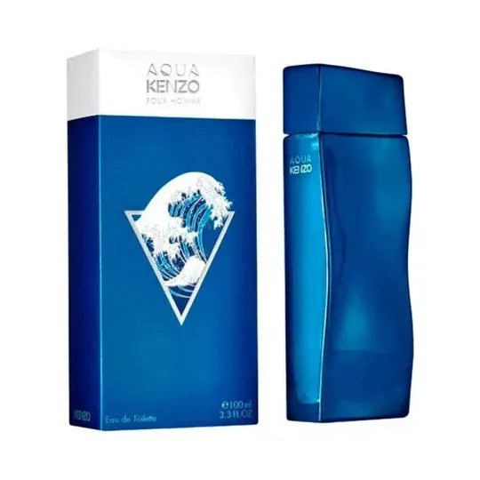 Kenzo Aqua Kenzo pour Homme Perfume For Men/Cologne For Men Eau de Toilette 3.3 Oz Edt