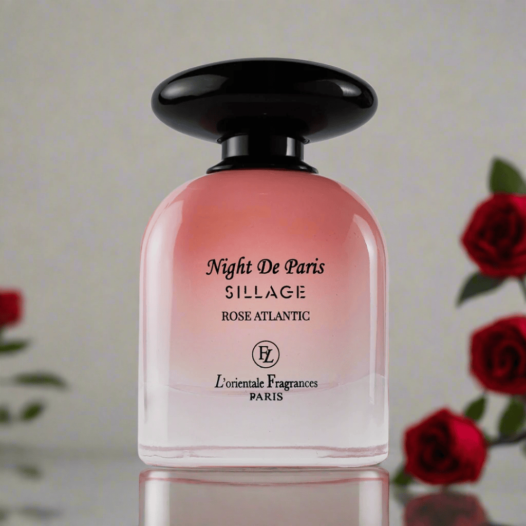 L'orientale Fragrances Night De Paris Rose Atlantic Womne's Perfume/Cologne For Women Eau de Parfum 3.4 oz Edp