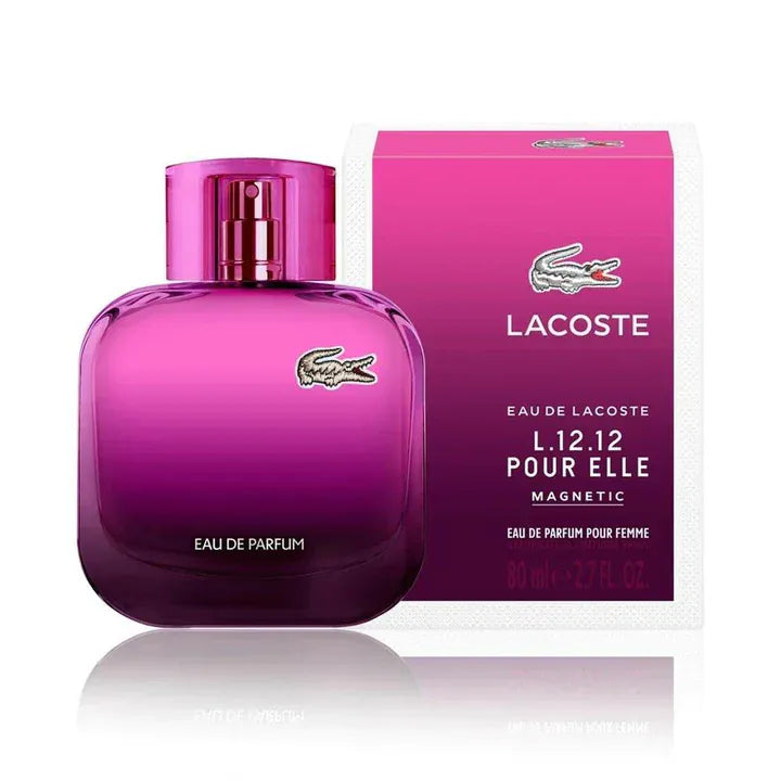 Lacoste L.12.12 Pour Elle Magnetic Women’s Perfume/Cologne For Women Eau de Parfum 2.7 Edp