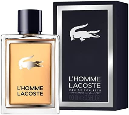 Lacoste L'Homme Lacoste Men’s Perfume/Cologne For Men Eau de Toilette 3.3 oz / 5.0 oz Edt