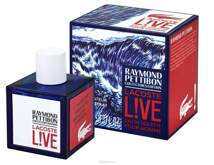 Lacoste L!ve Pettibon Men’s Perfume/Cologne For Men Eau de Toilette 3.3 Oz Edt