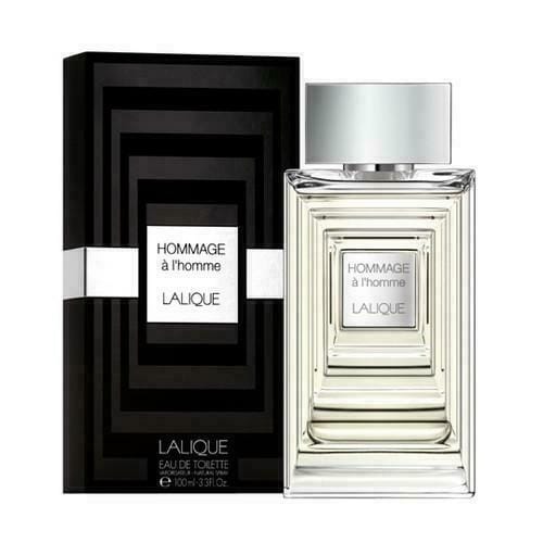 Lalique Hommage à l'Homme Eau de Toilette  Men’s Perfume/Cologne For Men Eau de Parfum 3.3 oz / Gift Set  3.3 oz Edt