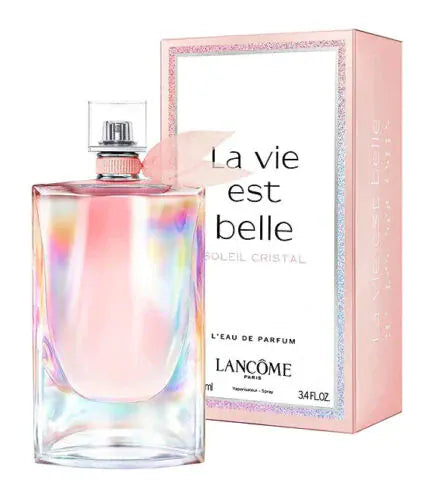 Lancome La Vie Est Belle Soleil Cristal Women's Perfume/Cologne For Women Eau de Parfum 3.4 oz Edp