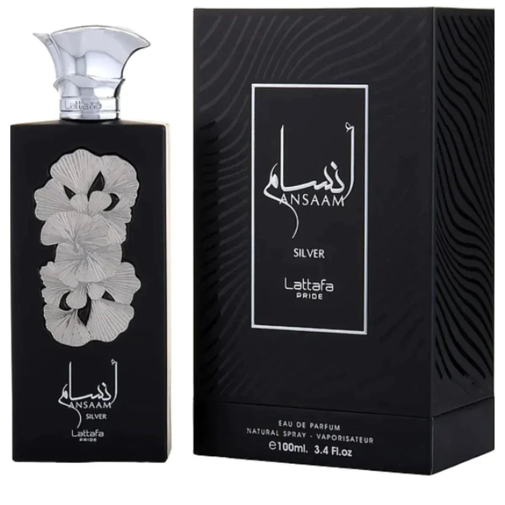 Lattafa Ansaam Silver 3.4 oz Edp