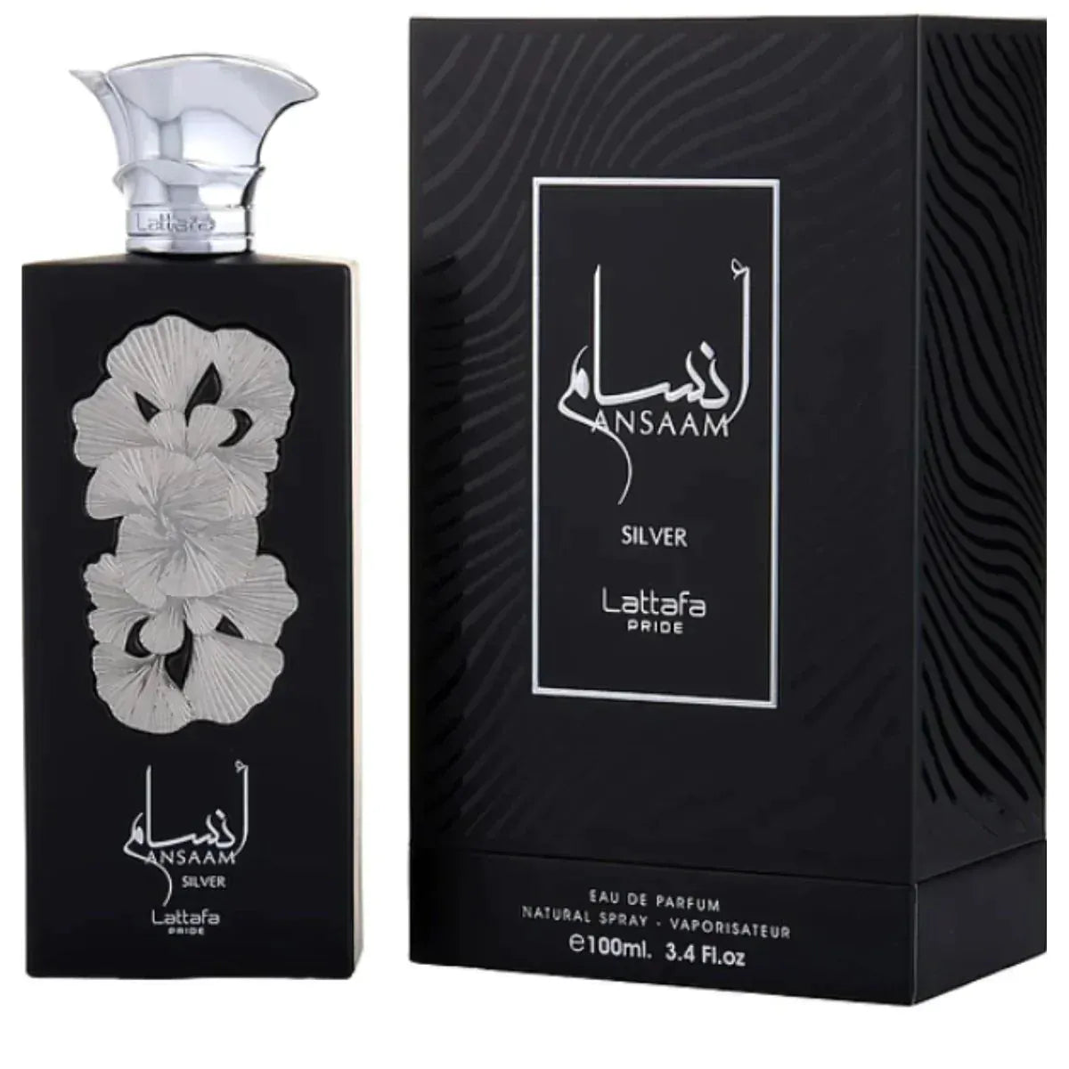 Lattafa Ansaam Silver 3.4 oz Edp