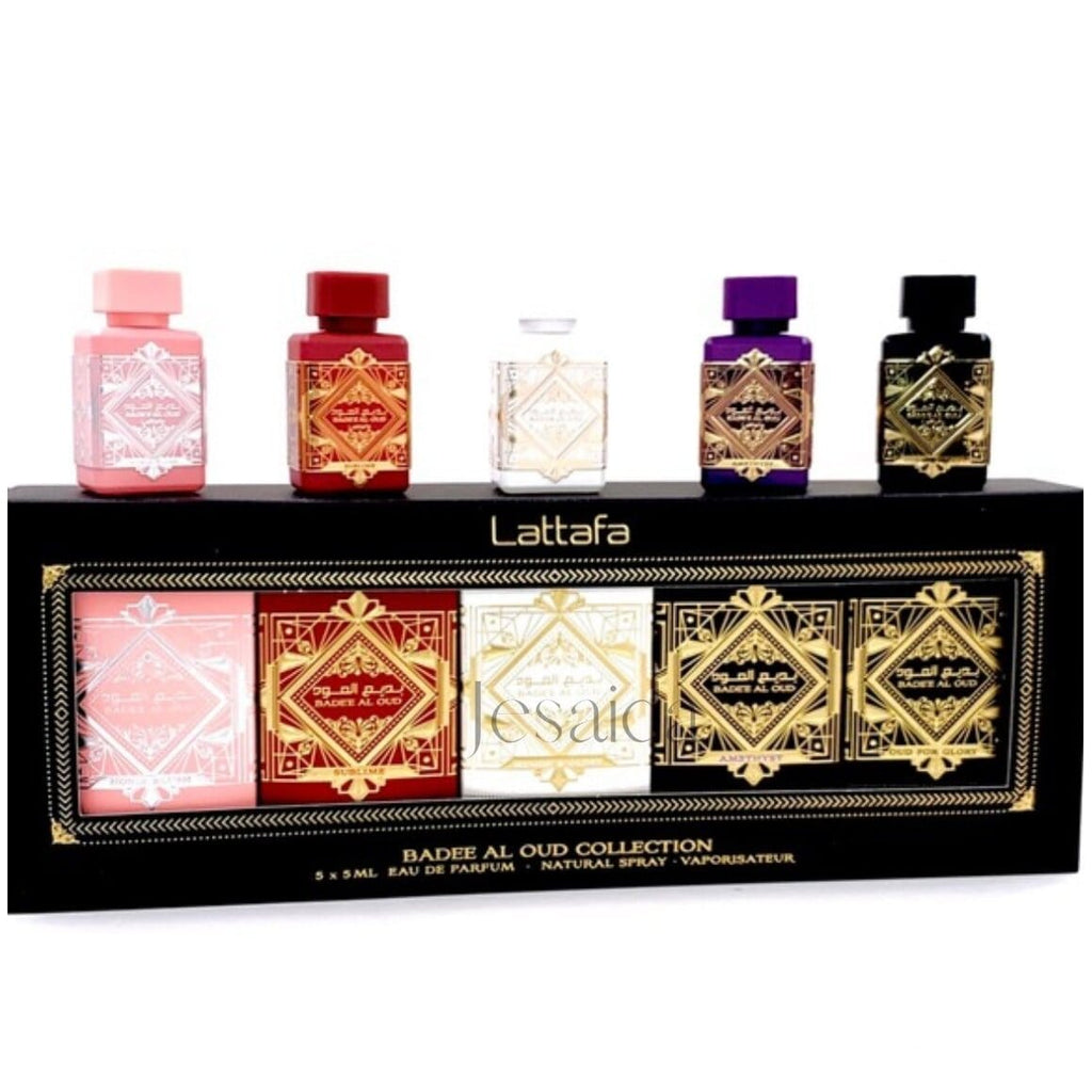 Lattafa Badee Al Oud Collection Gift Set Miniature Set 5x5ml