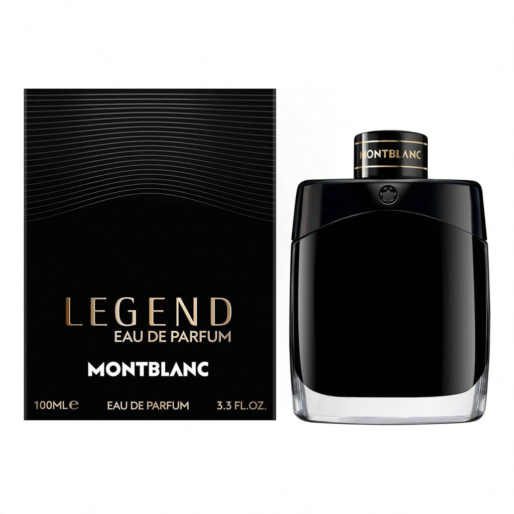 Montblanc Legend Eau de Parfum - Men's Fragrance - Fougere Aromatic - With notes of Bergamot, Jasmine & Oak Moss-100ml 3.3floz