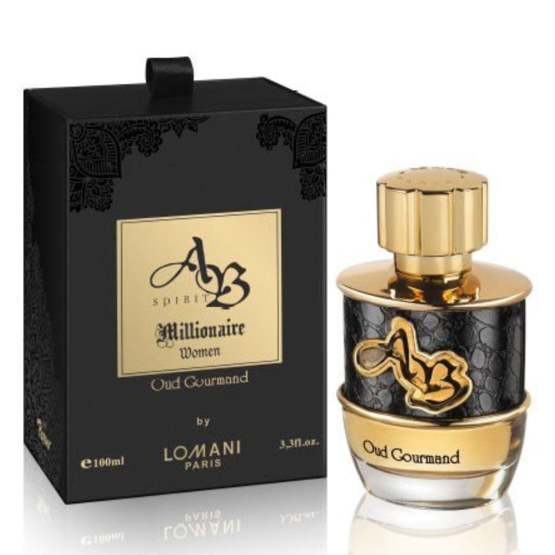 Lomani AB Spirit Millionaire Oud Gourmand Women’s Perfume/Cologne For Women Eau de Parfum 3.3 oz Edp