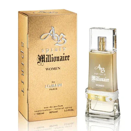 Lomani AB Spirit Millionaire Women’s Perfume/Cologne For Women Eau de Parfum 3.4oz / Gift Set 3.3 oz Edp