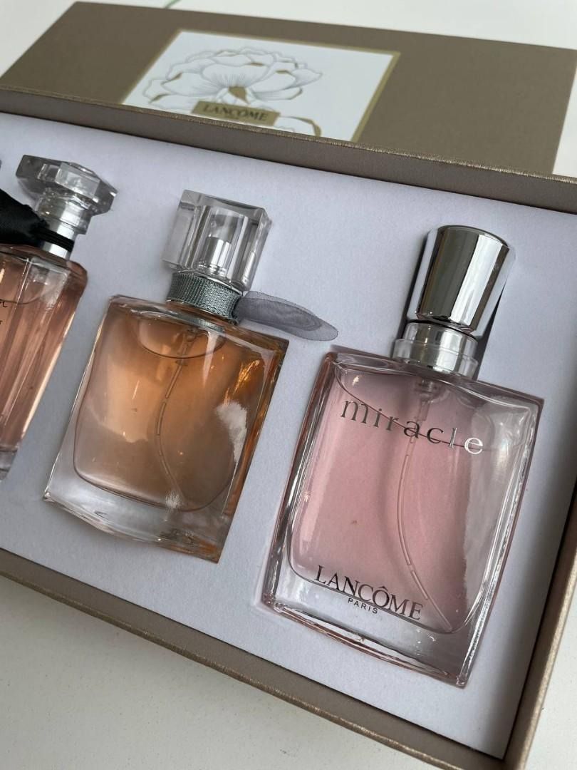 Lancome perfume gift set 4X30ml - Birthday, Valentine's Day, Anniversary, Holiday, Wedding Gift Set