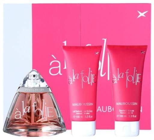 Mauboussin à la Folie Women’s Perfume/Cologne For Women Eau de Parfum 3.3 oz / Gift Set 3.3 oz Edp