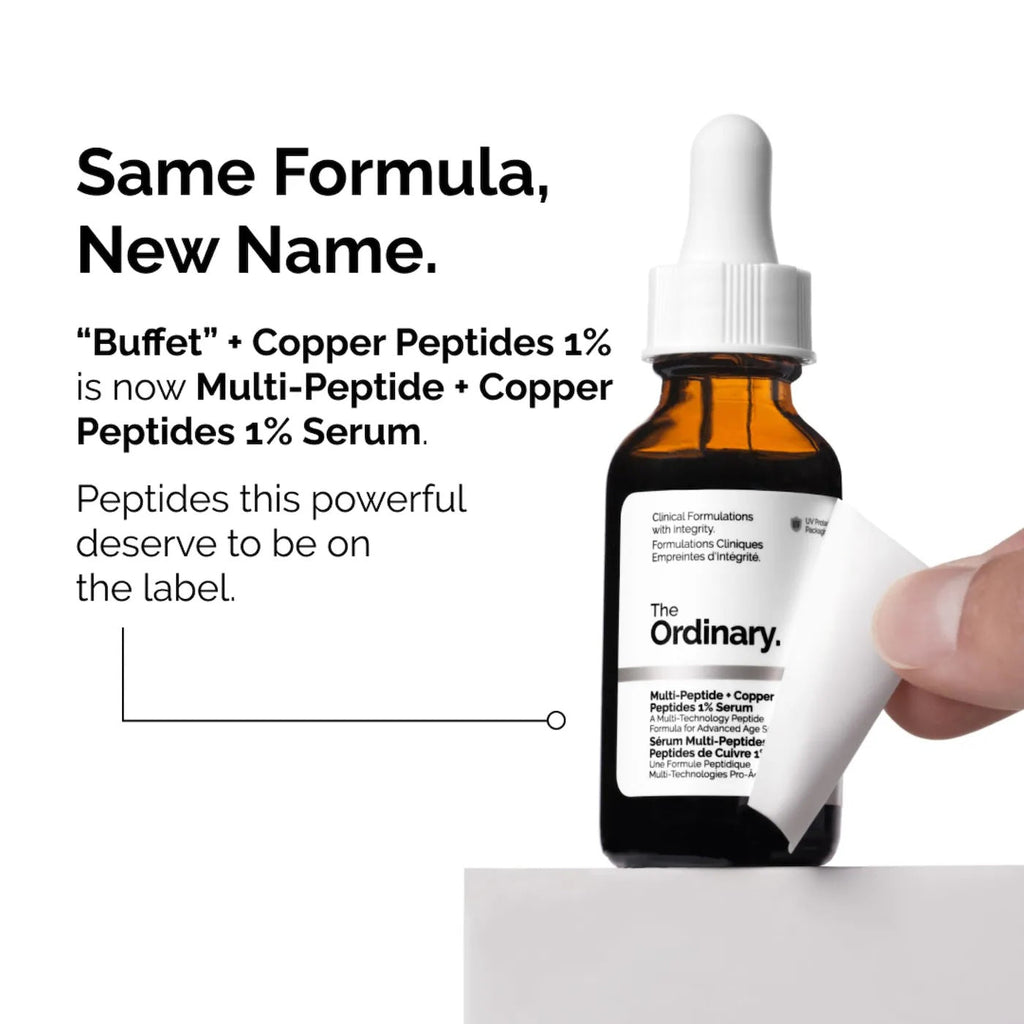 The ordinary Multi-peptide + Copper Peptides 1% Serum - 30ml