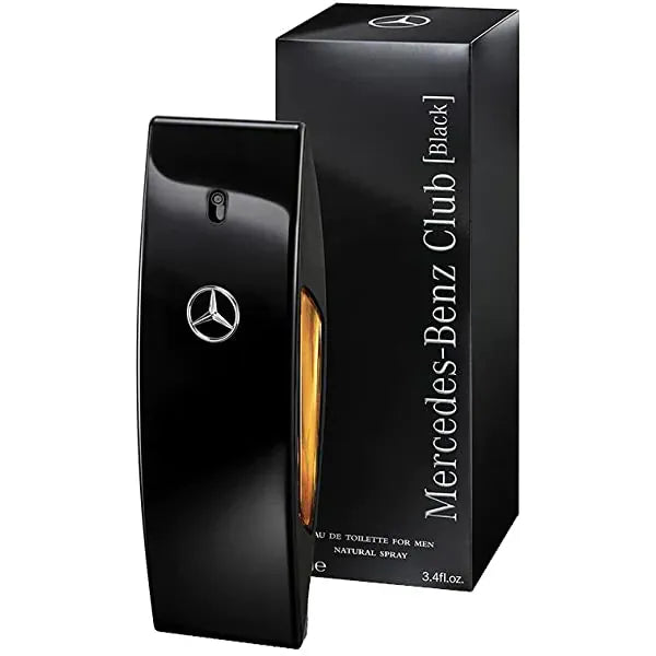 Mercedes Benz Club Black Men’s Perfume/Cologne For Men Eau de Toilette 3.4 Oz Edt