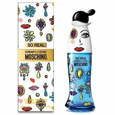 Moschino So Real Cheap & Chic Women's Perfume/Cologne For Women Eau De Toilette 3.4 oz Edt