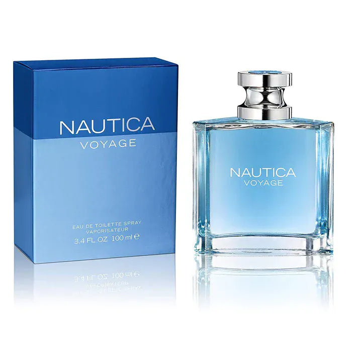 Nautica Voyage Men’s Perfume/Cologne For Men Eau de Toilette 3.4 oz Edt