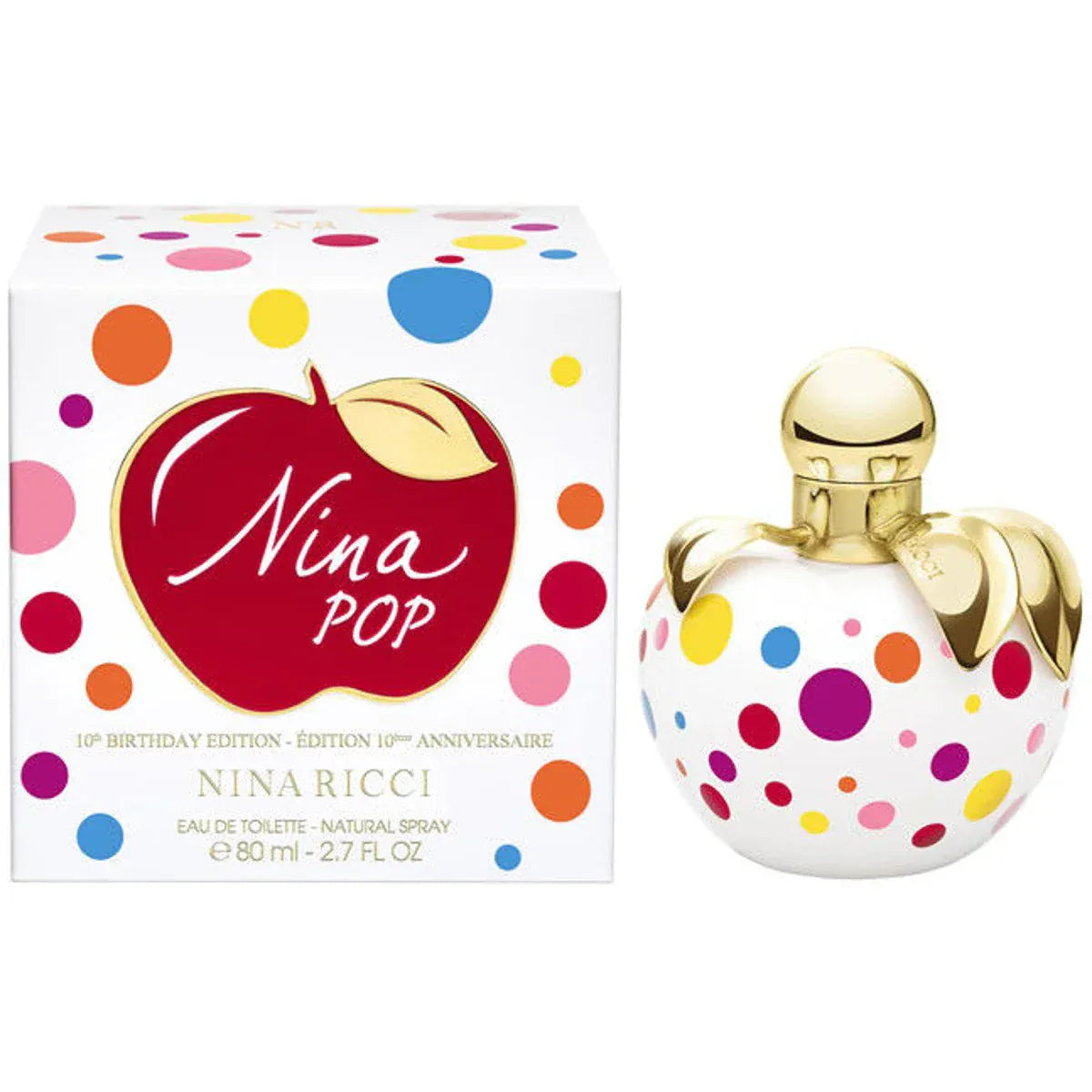 Nina Ricci Nina Pop Women’s Perfume/Cologne For Women Eau de Toilette 2.7 oz Edt