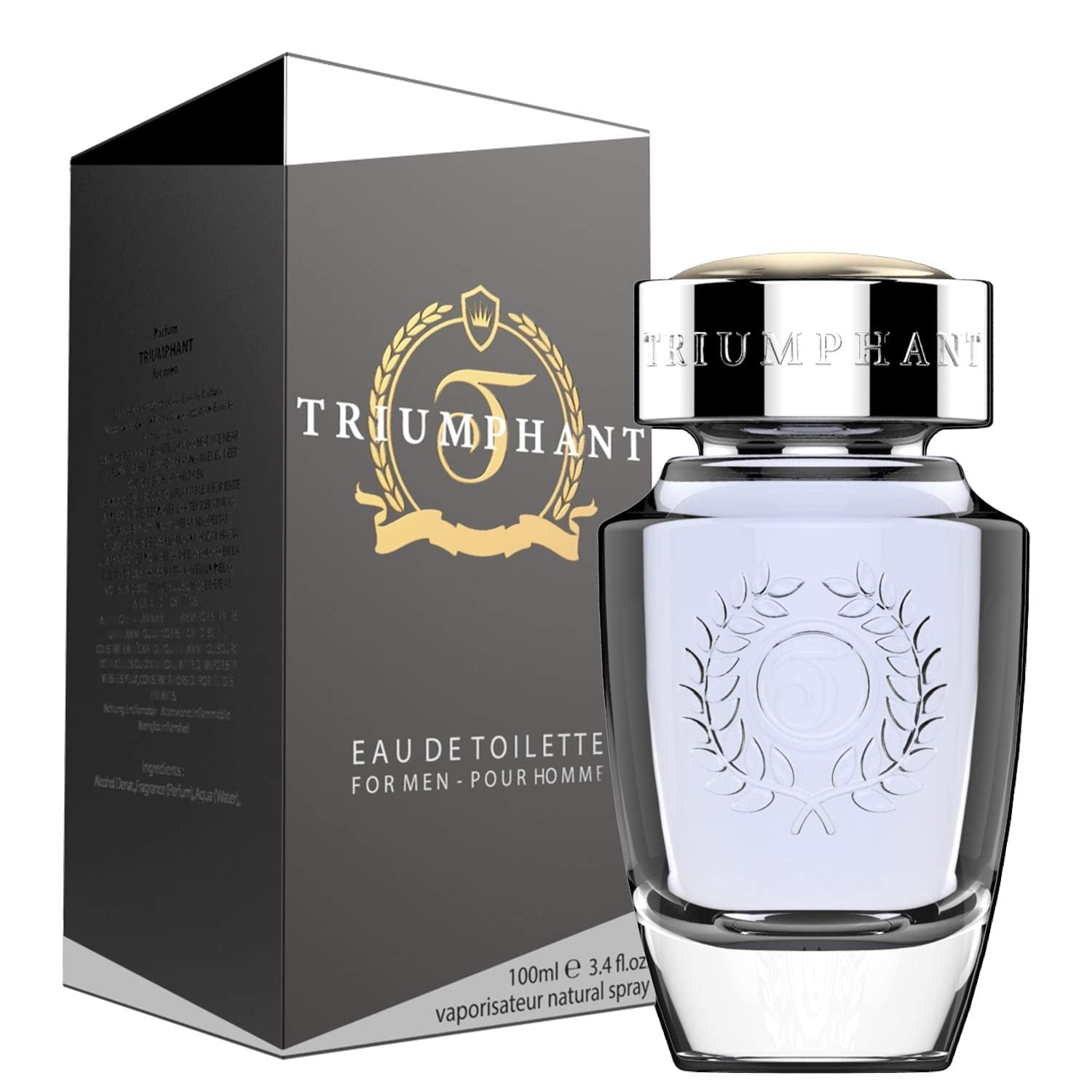 Nu Parfums Triumphant Men’s Perfume/Cologne For Men Eau de Toilette 3.4 oz Edt