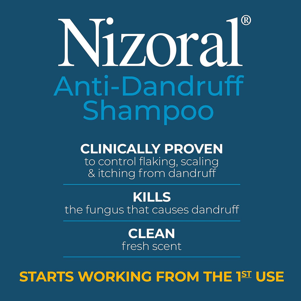 Nizoral Anti-Dandruff Shampoo 200ml/400ml