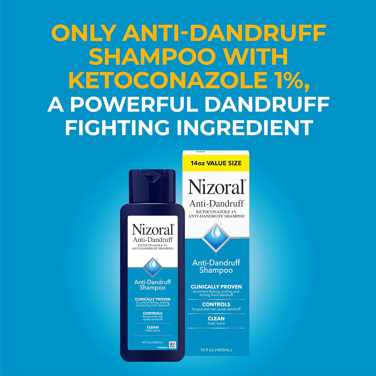 Nizoral Anti-Dandruff Shampoo 200ml/400ml