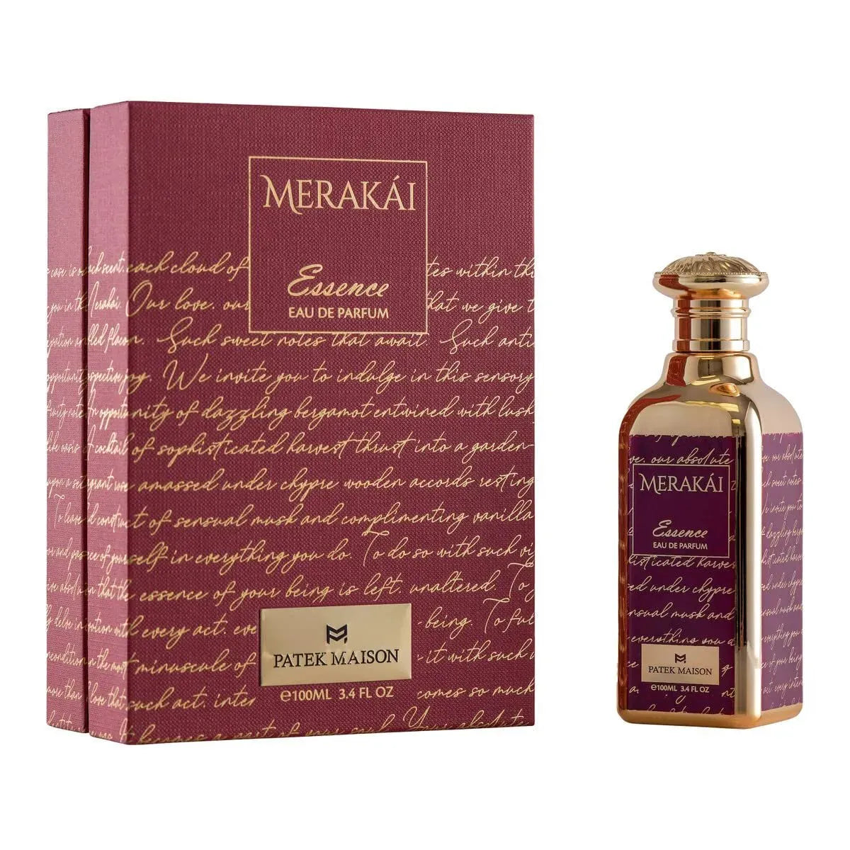 Patek Maison Merakai Essence Women's Perfume/Cologne for Her Eau de Parfum 3.4 oz Edp