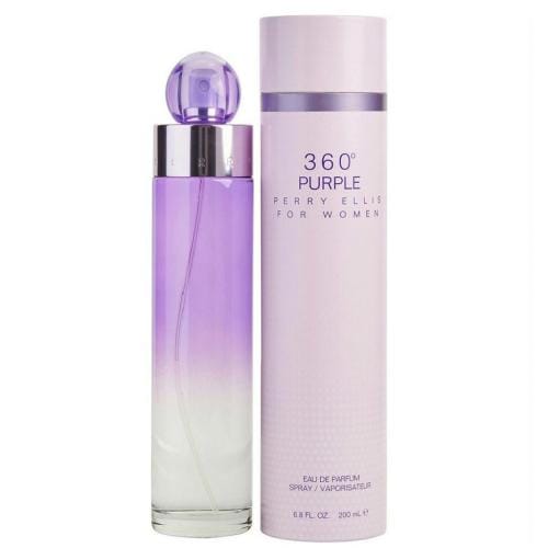 Perry Ellis 360° Purple Perfume For Women Eau De Parfum Spray 3.4 oz / 6.8 oz / Gift Set 3.4 oz Edp