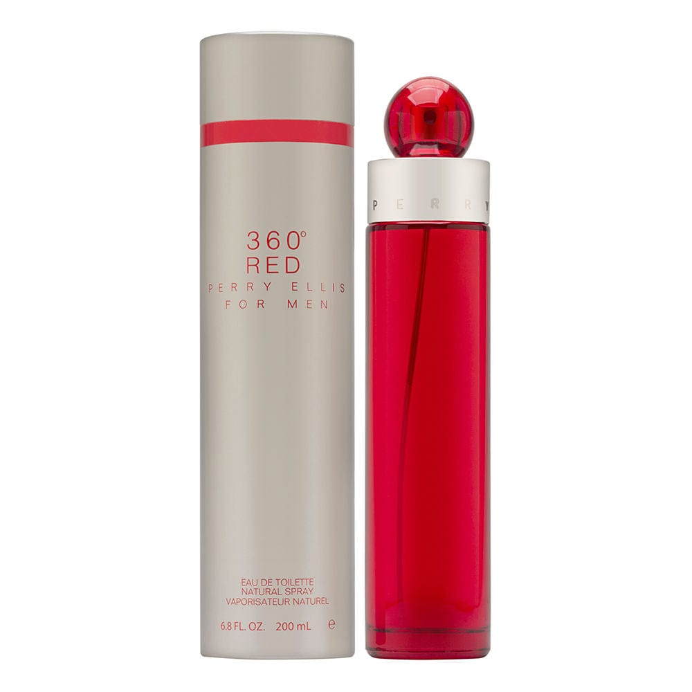 Perry Ellis 360° Red Cologne For Men Eau De Toilette Spray 3.4 oz / 6.8 oz / Gift Set 3.4 oz Edt