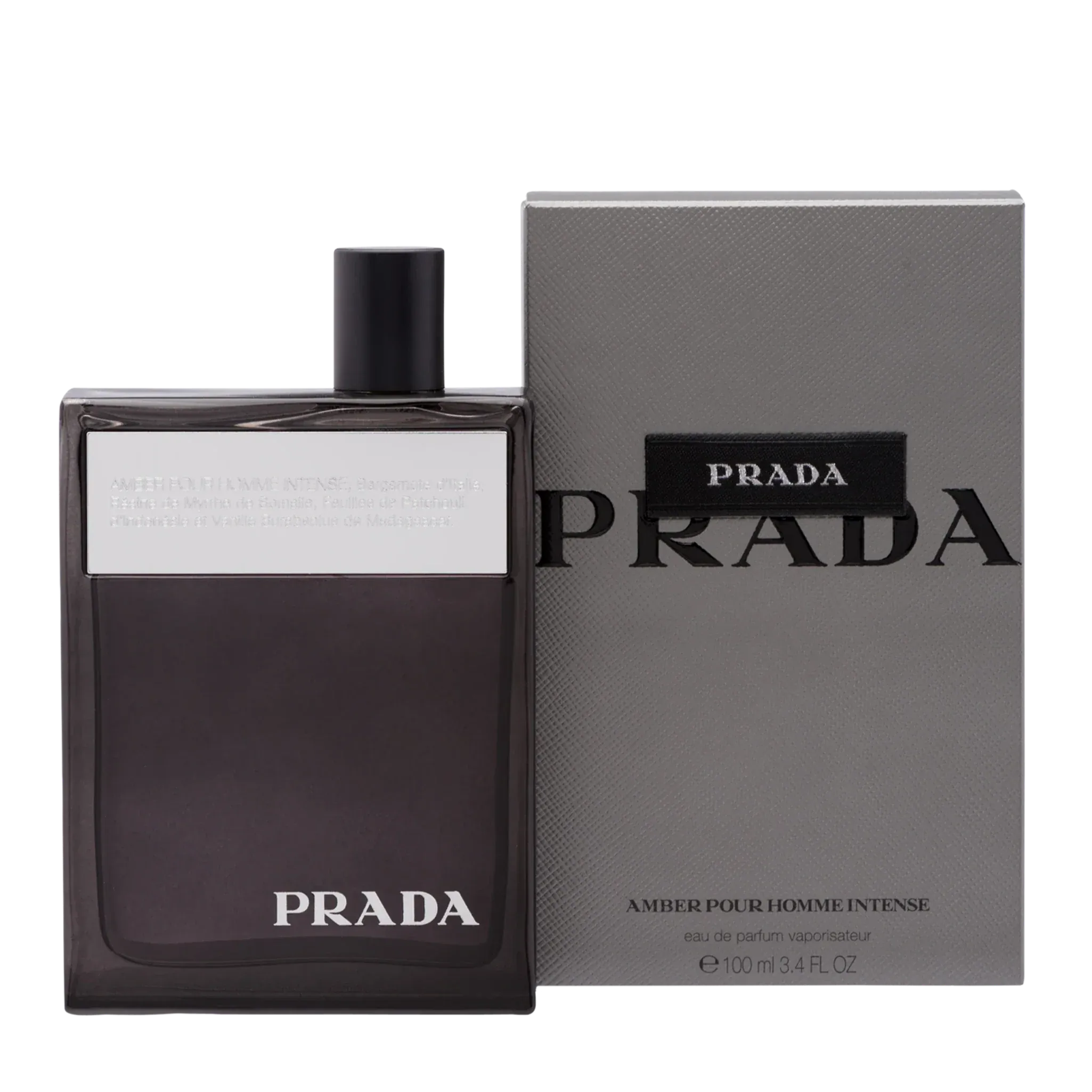Prada Amber Pour Homme Intense Men;s Perfume/Cologne For Men Eau de Parfum 3.4 oz Edp