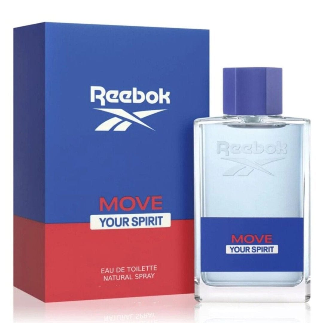 Reebok Move Your Spirit For Him Men’s Perfume/Cologne For Men Eau de Toilette 3.3 oz Edt