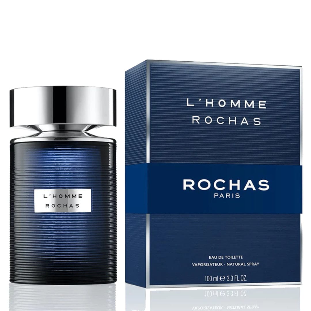 Rochas L'Homme Rochas Men’s Perfume/Cologne For Men Eau de Toilette 3.3 oz / Gift Set 3.3 oz Edt